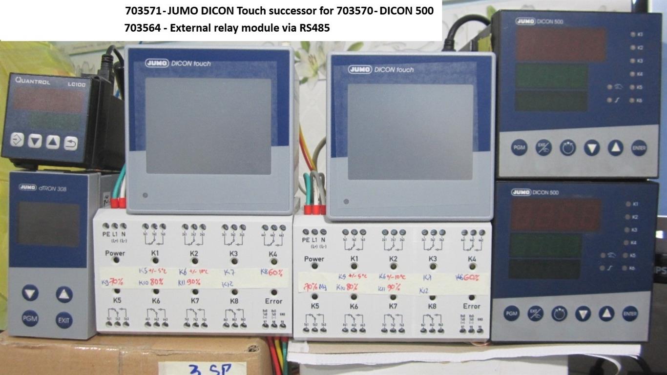 JUMO DICON Touch 703571 _ Process controller _ Binh Duong (TR1359000)