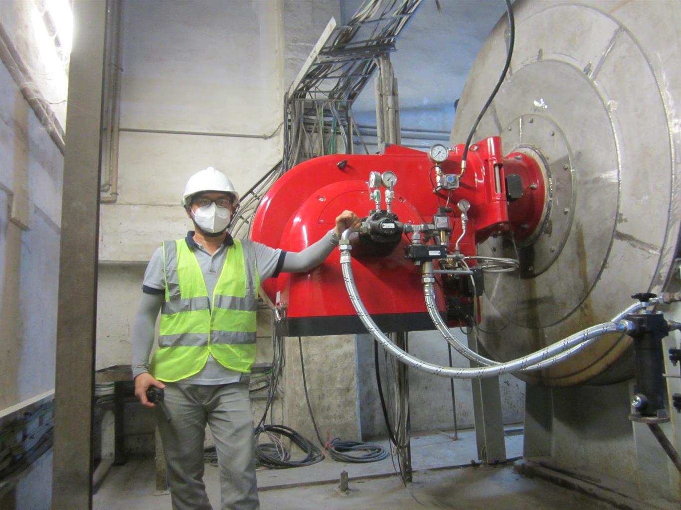 Weishaupt burner - Cement Factory in Ba Ria - Vung Tau (CC000101)