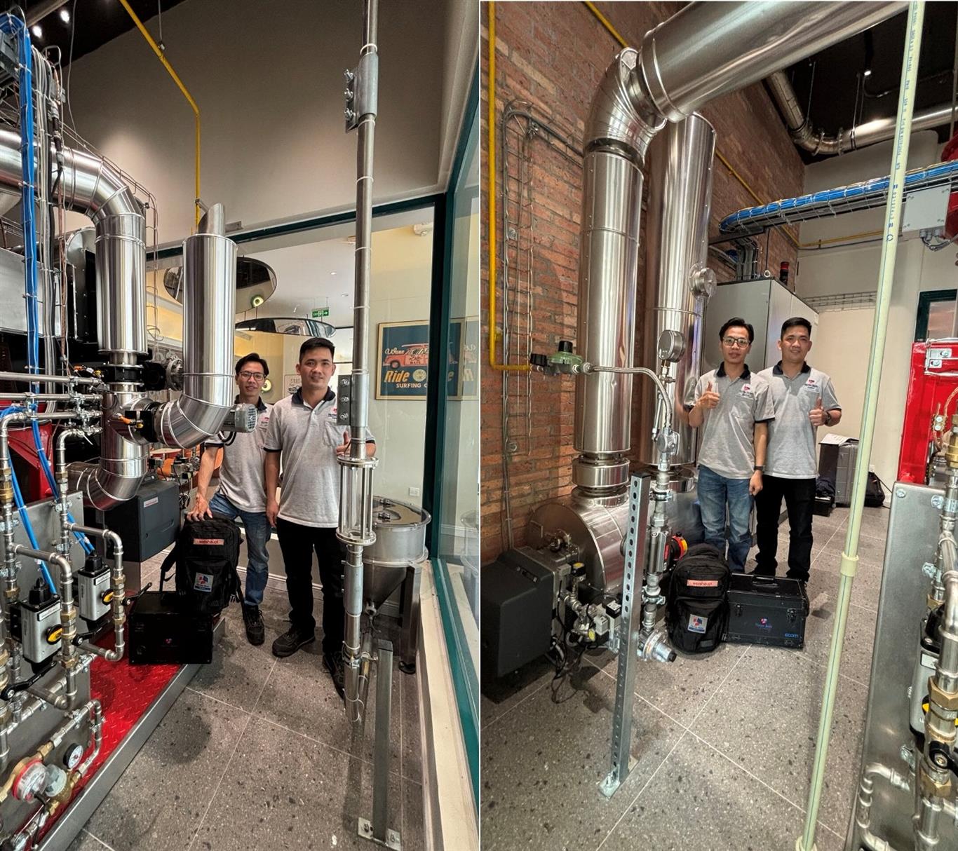 Weishaupt burner - User Training - Coffee & Tea Roaster in Ha Noi (FB0023101)