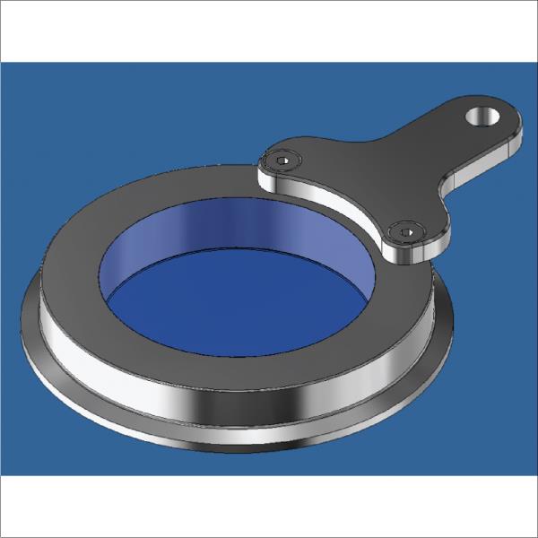 TRI-CLAMP® FUSEVIEW™ SIGHT GLASS WITH HANDLE